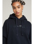 G-STAR RAW Hanorac supradimensionat din bumbac organic Script - Pled.ro