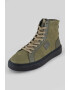 G-Star RAW Pantofi sport high-top de piele si piele intoarsa - Pled.ro