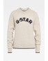 G-Star RAW Pulover din amestec de lana cu logo brodat - Pled.ro