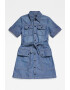 G-STAR Rochie-camasa din denim cu buzunare cu clapa - Pled.ro