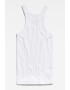 G-Star RAW Top de bumbac de bumbac organic cu striatii - Pled.ro