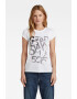 G-Star RAW Tricou de bumbac cu logo - Pled.ro