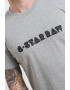 G-STAR RAW Tricou de bumbac organic cu decolteu la baza gatului - Pled.ro