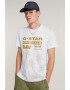 G-STAR RAW Tricou de bumbac organic cu imprimeu - Pled.ro