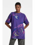 G-STAR Tricou de bumbac organic cu imprimeu abstract - Pled.ro