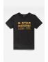 G-STAR Tricou de bumbac organic cu imprimeu logo - Pled.ro