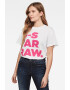 G-Star RAW Tricou de bumbac organic cu imprimeu logo - Pled.ro