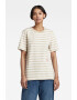 G-Star RAW Tricou de bumbac organic cu model in dungi - Pled.ro