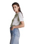 G-Star RAW Tricou de bumbac organic cu model in dungi - Pled.ro