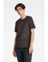 G-Star RAW Tricou de bumbac organic cu model in dungi - Pled.ro