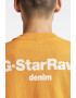 G-STAR Tricou lejer cu imprimeu logo pe spate - Pled.ro