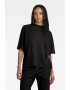 G-STAR RAW Tricou lejer de bumbac cu maneci cazute - Pled.ro