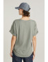 G-STAR Tricou lejer din bumbac organic cu maneci cazute - Pled.ro