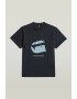 G-STAR Tricou lejer Water Burger - Pled.ro