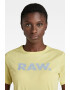 G-Star RAW Tricou slim fit de bumbac organic cu imprimeu logo - Pled.ro