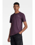 G-STAR Tricou slim fit cu decolteu la baza gatului Base - Pled.ro