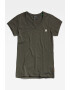 G-Star RAW Tricou slim fit din bumbac organic cu decolteu in V Eyben - Pled.ro