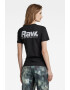 G-Star RAW Tricou slim fit din bumbac organic cu logo - Pled.ro