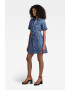 G-STAR Rochie-camasa din denim cu buzunare cu clapa - Pled.ro