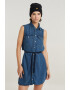 G-STAR Rochie din denim fara maneci - Pled.ro