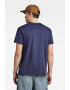 G-STAR Tricou de bumbac organic cu decolteu in V Base - Pled.ro