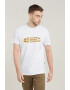 G-STAR Tricou de bumbac organic cu imprimeu logo - Pled.ro