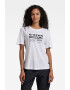 G-STAR Tricou de bumbac organic cu imprimeu logo Originals - Pled.ro