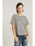 G-STAR Tricou de bumbac organic cu model in dungi - Pled.ro