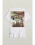 G-STAR Tricou regular fit cu imprimeu - Pled.ro