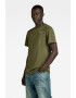 G-STAR Tricou slim fit cu decolteu la baza gatului Base - Pled.ro