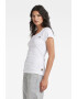 G-STAR Tricou slim fit din bumbac organic cu decolteu in V Eyben - Pled.ro