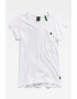 G-STAR Tricou slim fit din bumbac organic cu decolteu in V Eyben - Pled.ro