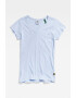 G-STAR Tricou slim fit din bumbac organic cu decolteu in V Eyben - Pled.ro