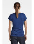 G-STAR Tricou slim fit din bumbac organic cu decolteu in V Eyben - Pled.ro