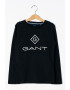 Gant Bluza de bumbac cu imprimeu logo - Pled.ro