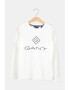 Gant Bluza de bumbac cu imprimeu logo - Pled.ro