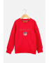 Gant Bluza sport cu decolteu rotund si logo brodat - Pled.ro