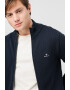 Gant Cardigan din material pique cu fermoar - Pled.ro