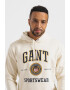 Gant Hanorac cu imprimeu logo contrastant Crest Shield - Pled.ro