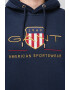 Gant Hanorac cu logo frontal brodat Archive Shield - Pled.ro