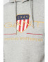 Gant Hanorac cu logo frontal brodat Archive Shield - Pled.ro