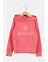 Gant Hanorac cu maneci raglan si imprimeu logo - Pled.ro