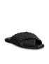 Gant Papuci flip-flop dama Piele naturala Negru - Pled.ro