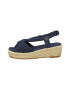 Gant Sandale tip espadrile cu talpa wedge si model cu nod - Pled.ro