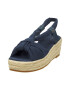 Gant Sandale tip espadrile cu talpa wedge si model cu nod - Pled.ro