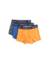 Gant Set 3 perechi de boxeri baieti banda logo Multicolor - Pled.ro