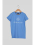 Gant Tricou din bumbac cu imprimeu logo - Pled.ro