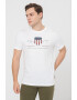 Gant Tricou din bumbac cu model logo - Pled.ro