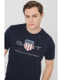 Gant Tricou din bumbac cu model logo - Pled.ro