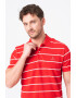 Gant Tricou polo din material pique cu model in dungi Breton - Pled.ro